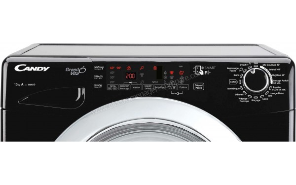 CANDY GVD1413TWHC3B-47 - Panneau de commandes (cr&eacute;dit : Boulanger)