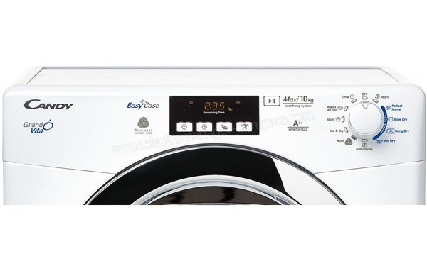 CANDY GVHD1013A2-S - Panneau de commandes