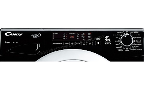 CANDY GVS149DC3B-47 - Panneau de commandes