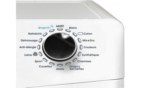 CANDY GVSFH9A3TBE-47 - Vue des programmes (cr&eacute;dit : Darty)