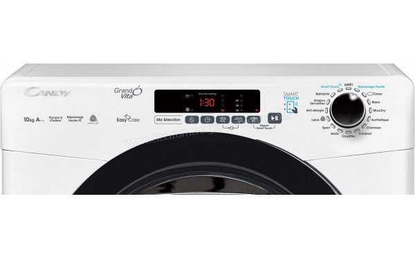 CANDY GVSH10A2DBEX-47 - Panneau de commandes