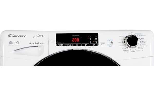 CANDY GVSW4106TB/1-47 - Panneau de commandes (cr&eacute;dit : Boulanger)