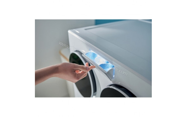 CANDY MQD 410CBL9-47 MultiWash - Zoom sur le tiroir lessiviel