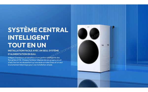 CANDY MQD 410CBL9-47 MultiWash - Syst&egrave;me central intelligent tout en un