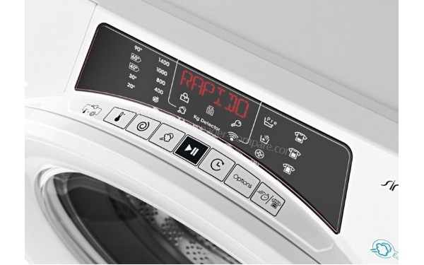 CANDY RO1494DXH5/1-S - Panneau de commandes vue n&deg;2 (cr&eacute;dit : Boulanger)