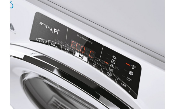 CANDY RO4H7A2TCEX-S - Vue des options et de l'afficheur