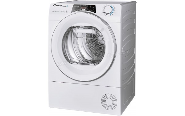 CANDY ROH9A3TSEX-S - Vue 3/4 droite (cr&eacute;dit : Boulanger)