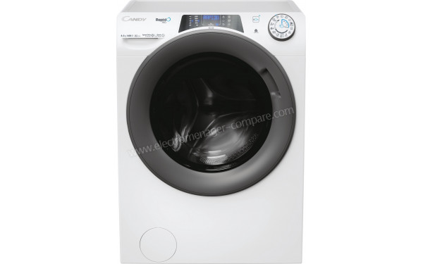 CANDY RPW4856BWMR9/1-S - Vue de face