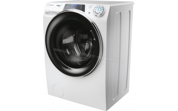 CANDY RPW5856BWMBC/-S - Vue 3/4 droite