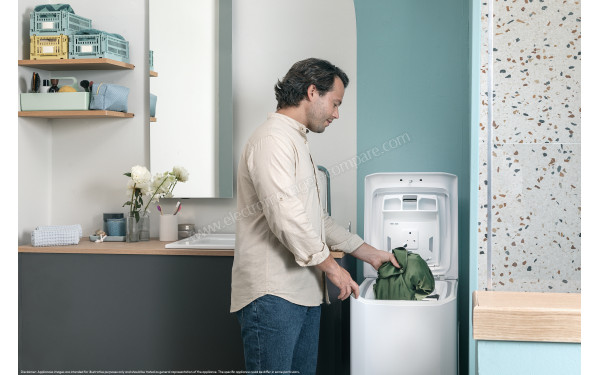 CANDY TCA273D3-S - Mise en situation