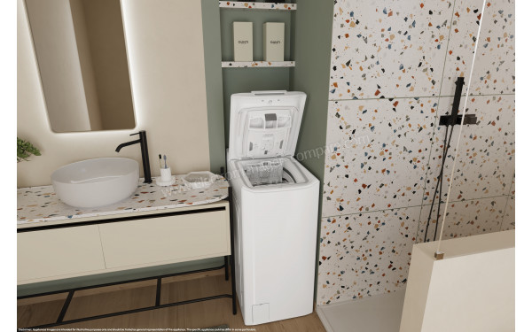 CANDY TCA273D3-S - Mise en situation