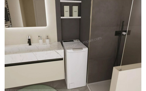 CANDY TCA474TM5-S - Mise en situation