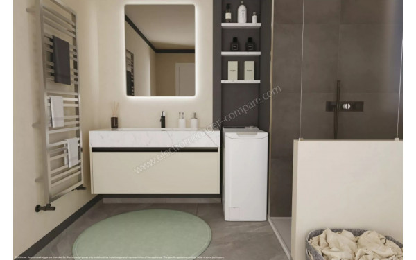 CANDY TCA474TM5-S - Mise en situation