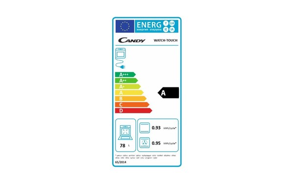 CANDY WATCH-TOUCH - &Eacute;tiquette &eacute;nergie
