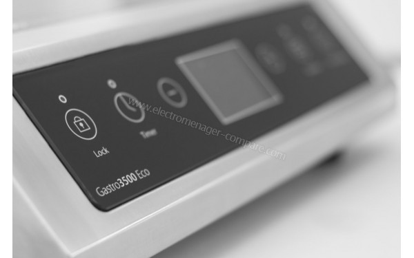 CASO Gastro 3500 Eco - Vue sur les programmes
