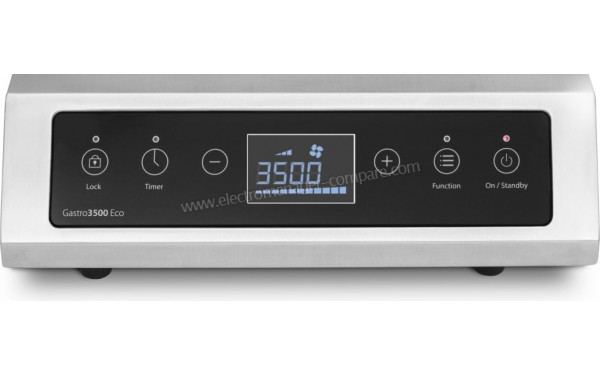 CASO Gastro 3500 Eco - Panneau de commandes