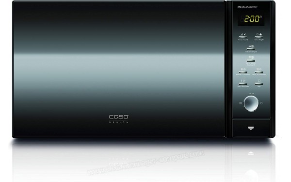 CASO MCDG25 Master Noir - Vue de face