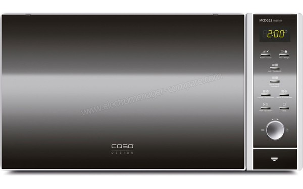 CASO MCDG25 Master Inox - Vue de face