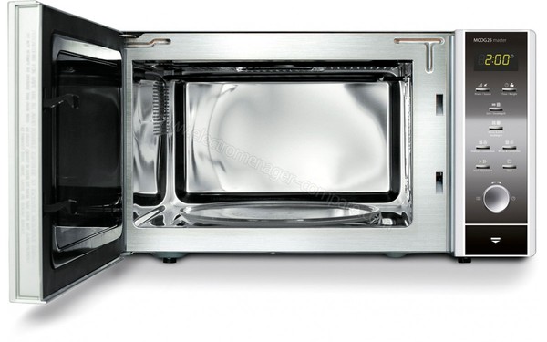 CASO MCDG25 Master Inox - Vue de face - porte ouverte