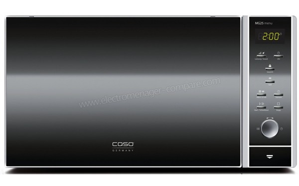 CASO MG25 Menu - Vue de face