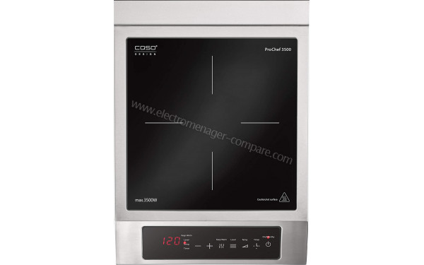 CASO ProChef 3500 - Vue du dessus
