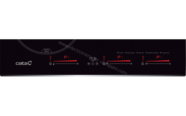 CATA INSB 6003 BK 2022 - Panneau de commandes