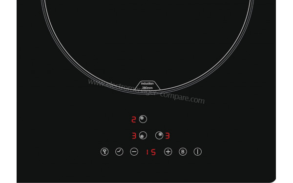 CATA IB 5003 BK - Vue des programmes