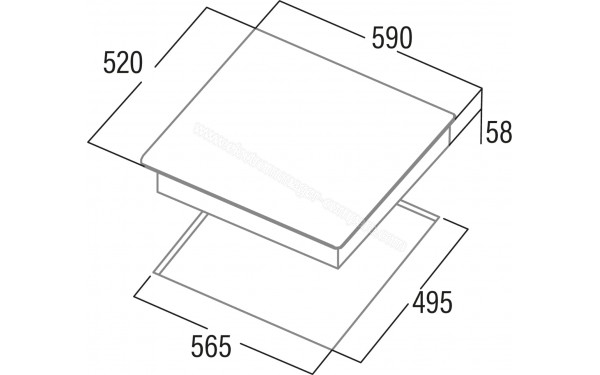 CATA IB 6303 BK 2022 - Dimensions
