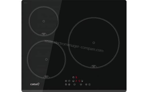 CATA IB6303E2 BK - Vue du dessus