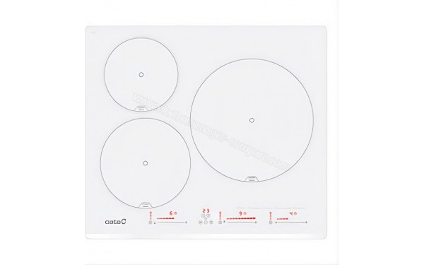 CATA INSB6003E2WH - Vue du dessus