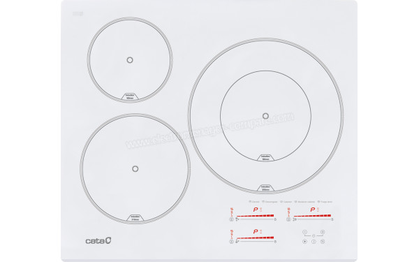 CATA INSB 6030 WH - Vue du dessus