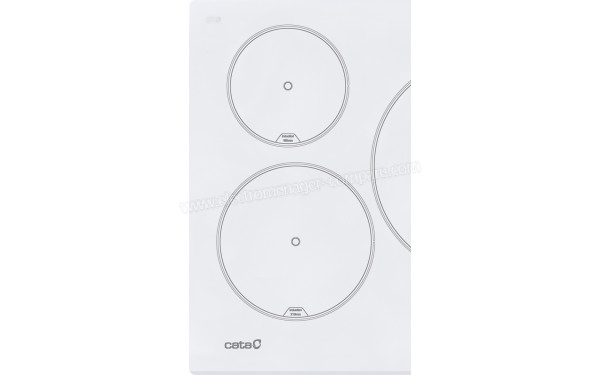 CATA INSB 6030 WH - Zoom sur les foyers &agrave; induction