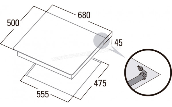 CATA LGI 7041 X 2024 - Dimensions