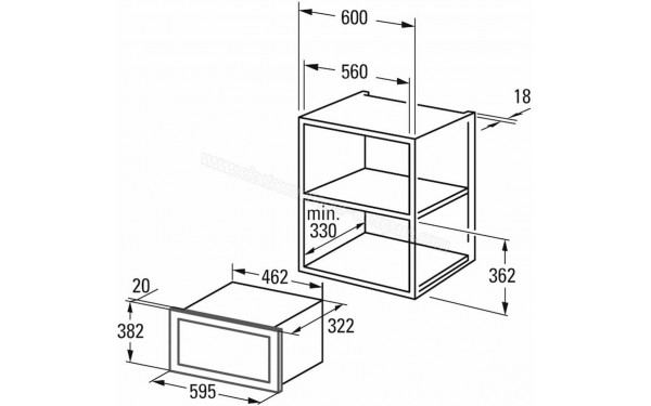 CATA MMA 20 X - Dimensions