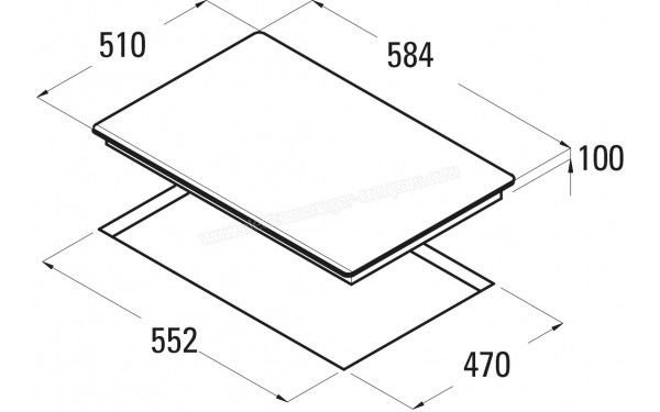 CATA RCI 631 WH - Sch&eacute;ma technique
