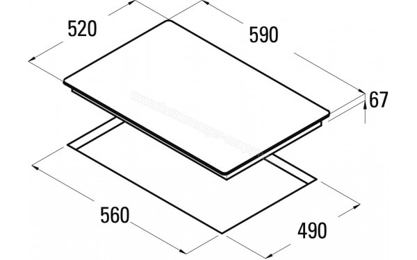 CATA TD 6003 - Sch&eacute;ma technique