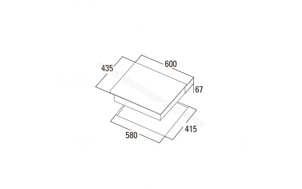 CATA TT 5003 - Dimensions