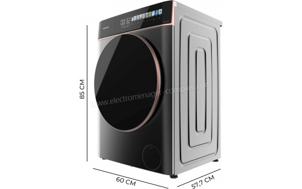 CECOTEC Bolero DressCode 9900 Inverter FullColor Steel A - Dimensions