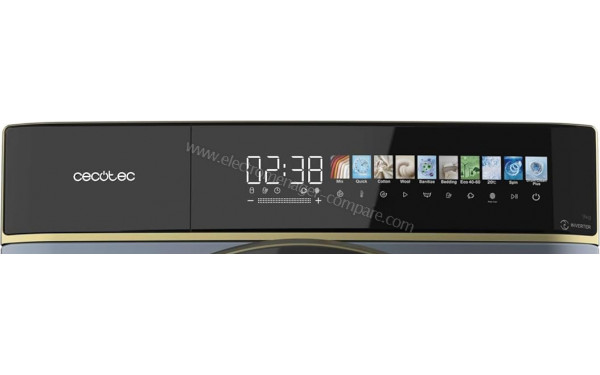 CECOTEC Bolero DressCode 9900 Inverter FullColor Ice Blue A - Panneau de commandes