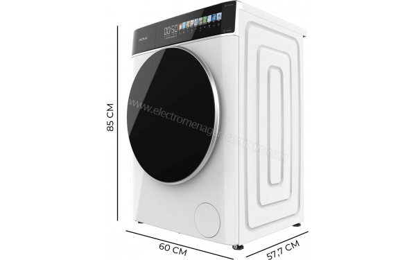 CECOTEC Bolero DressCode 9900 Autodose Inverter FullColor A - Dimensions