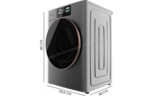 CECOTEC Bolero DressCode 9950 Autodose Inverter 3D Steel A - Dimensions