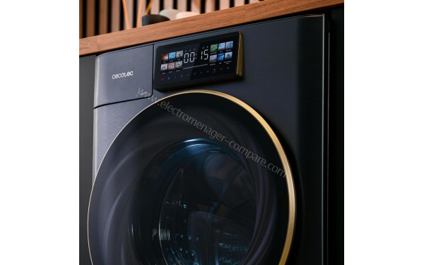 CECOTEC Bolero DressCode 9950 Autodose Inverter 3D Ice Blue A - Panneau de commandes