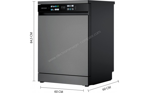 CECOTEC Bolero Aguazero 6210 Dark D - Dimensions