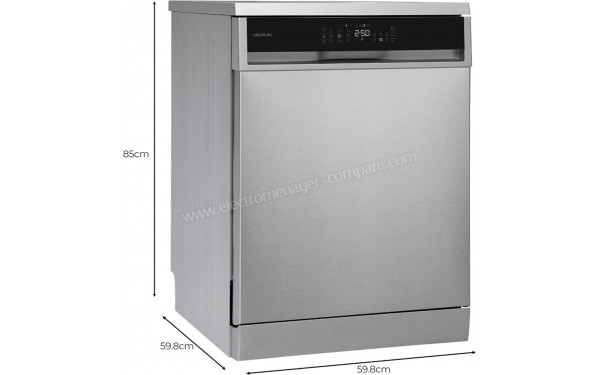 CECOTEC Bolero Aguazero 6800 Inox A - Dimensions