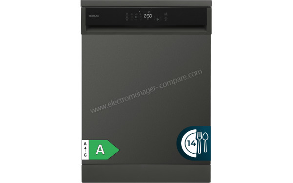 CECOTEC Bolero Aguazero 6800 Dark A - Vue de face