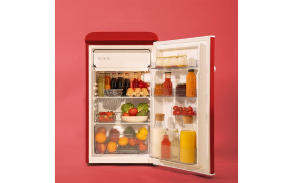 CECOTEC Bolero CoolMarket TT Origin 95 Red E - Vue de l'int&eacute;rieur