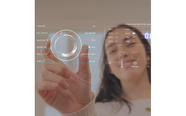 CECOTEC Bolero DressCode 6150 Inverter A - Vue des programmes