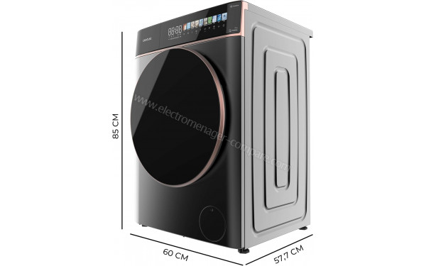 CECOTEC Bolero DressCode 10900 Autodose Inverter FullColor Steel A - Dimensions