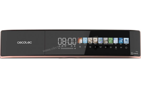 CECOTEC Bolero DressCode 10900 Inverter FullColor Steel A - Panneau de commandes