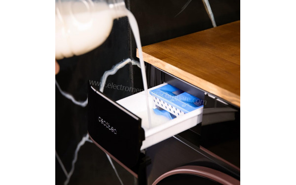 CECOTEC Bolero DressCode 10900 Inverter FullColor Steel A - Zoom sur le tiroir lessiviel